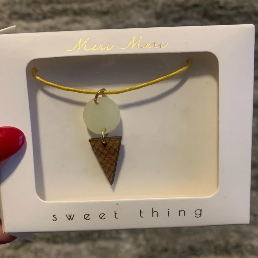 🆕 Meri Meri Icecream Necklace NWT